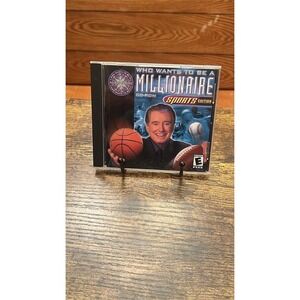 Who Wants To Be A Millionaire Sports Edition PC Mac CD-ROM Regis Philbin 2000